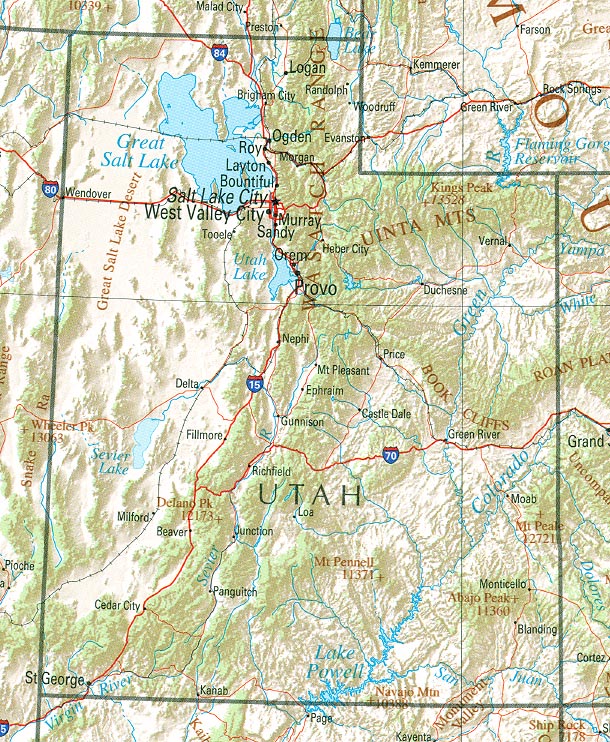 Utah Maps - Perry-Castañeda Map Collection - UT Library Online