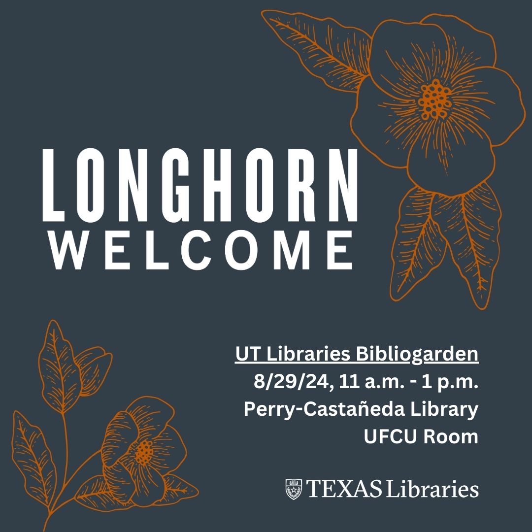 Longorn Welcome event for Bibliogarden