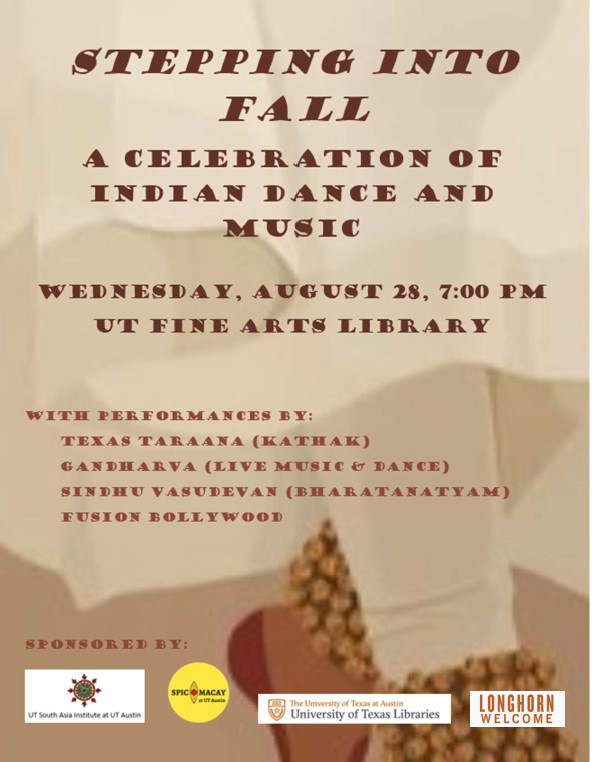 Stepping into Fall A Celebration of Indian Dance and Music