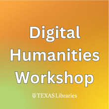 Digital Humanities Workshop - Fall 2025