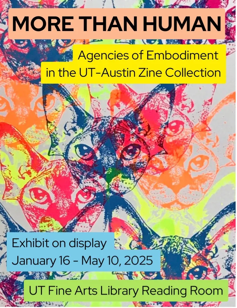 More Than Human More Than Human Exhibition at Fine Arts Library