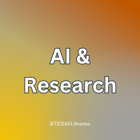 AI & Research Workshop Series at UT Libraries