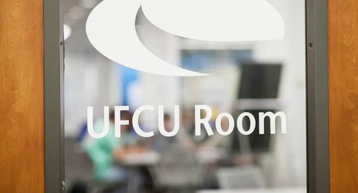 UFCU Room front door